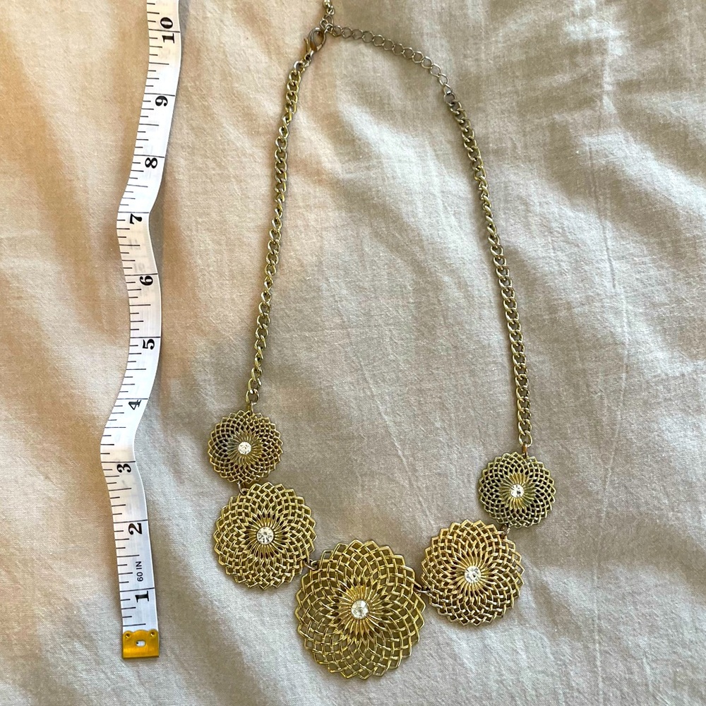 Gold necklace